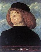Portrait of a Young Man xob BELLINI, Giovanni